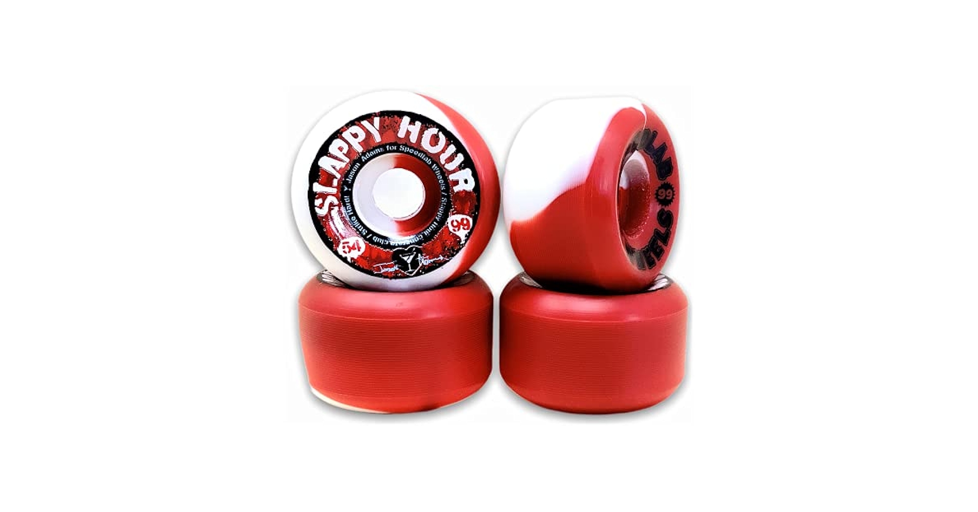 Amazon.com : Speedlab Wheels Jason Adams Slappy Hour White