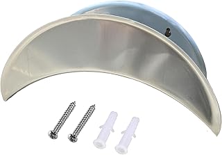 2 suporte mangueira jardim, gancho mangueira jardim resistente, suporte mangueira água acessórios bomba água suporte mangueira jardim com parafuso redondo gancho mangueira para mangueira padrão 35 m