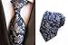 MENDENG Gold Blue Mens Floral Paisley Ties Silk Jacquard Woven Suits Tie Necktie