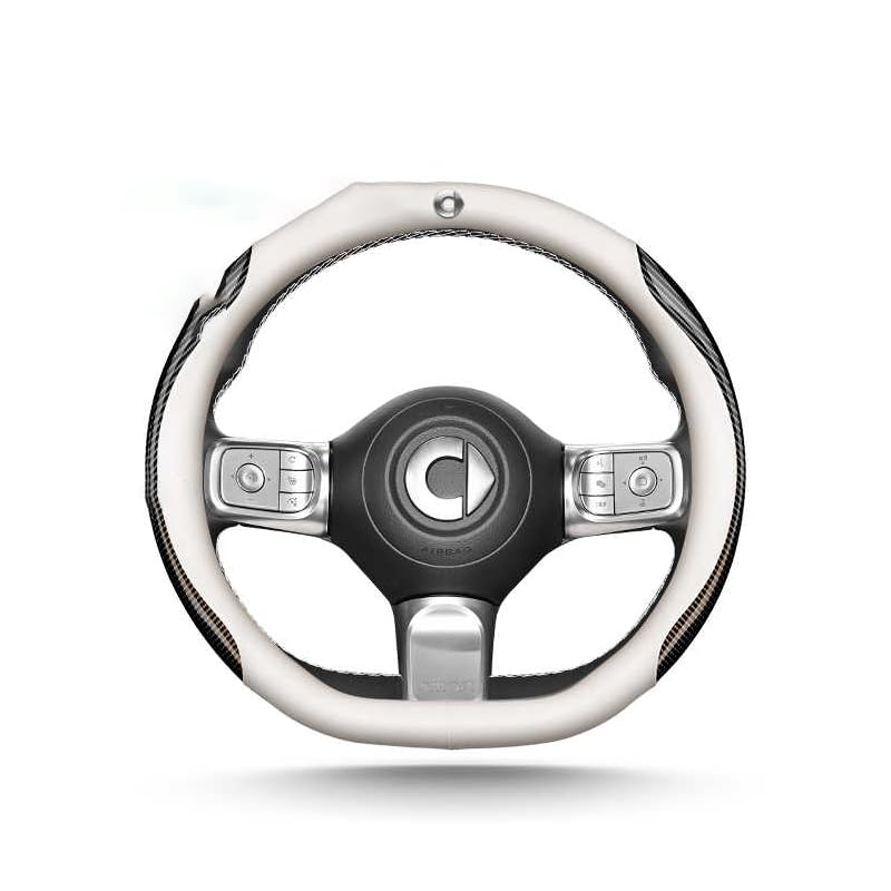 Housse De Volant En Cuir Pour Smart #1 (2023-2024+) – Noir – Antidérapante Et Respirante