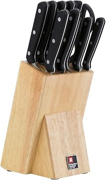 Richardson Sheffield 10-Piece Cucina Knife Set with Wooden Block