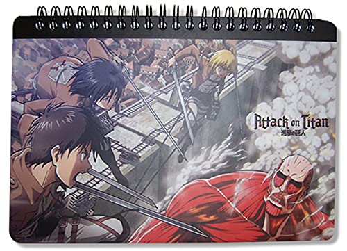 Great Eastern Entertainment Cuaderno - Attack on Titan - New Attack Toys Anime Licenciado ge43166