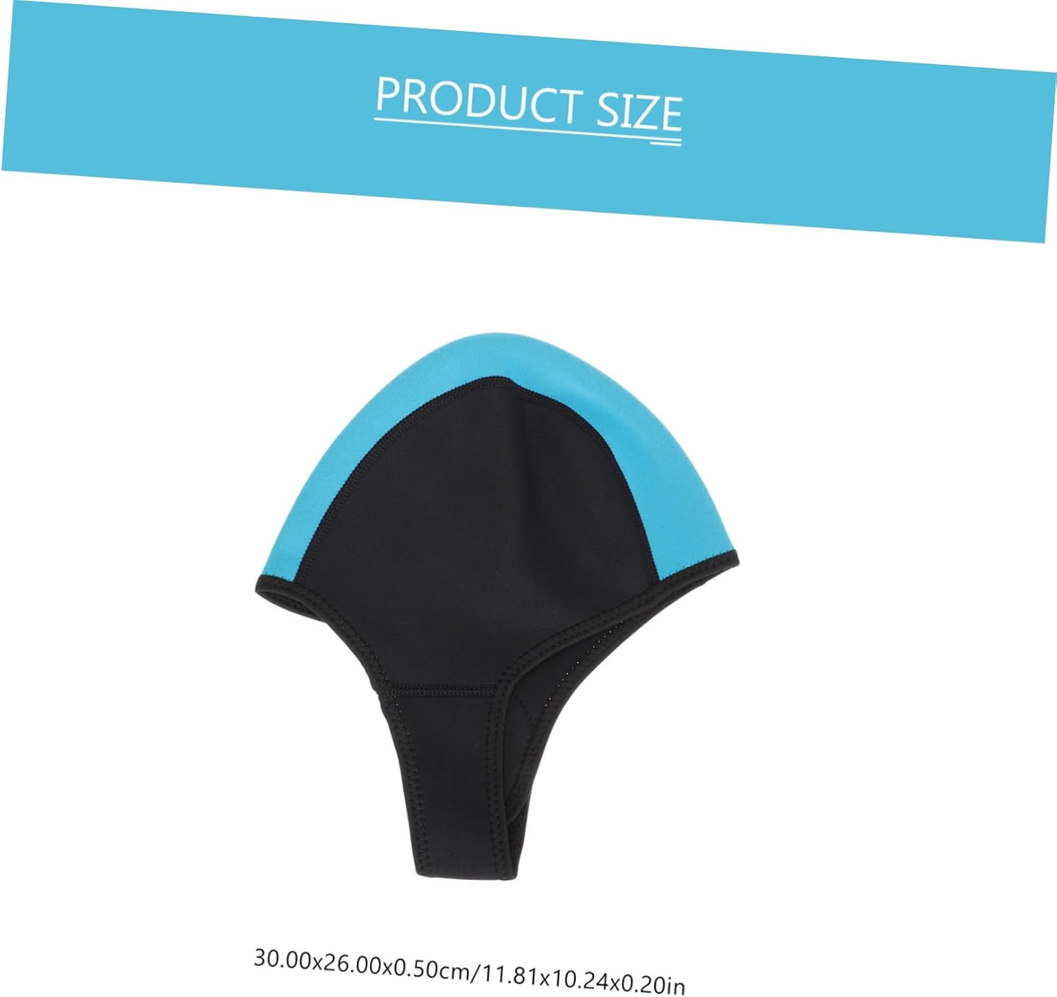 2pcs Diving Hood Rubber Dropshipping Swimming Cap