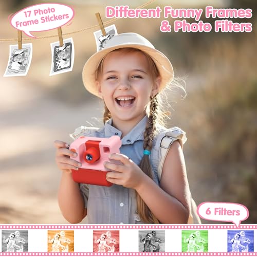 Sunlary Fotocamera istantanea per bambini