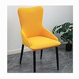Skandinavische Stuhlhussen aus Stretch-Samt, für niedrige Armlehnen, Esszimmerstühle, modernes Zuhause, Küche, Restaurant, Dekoration, Premium-Qualität