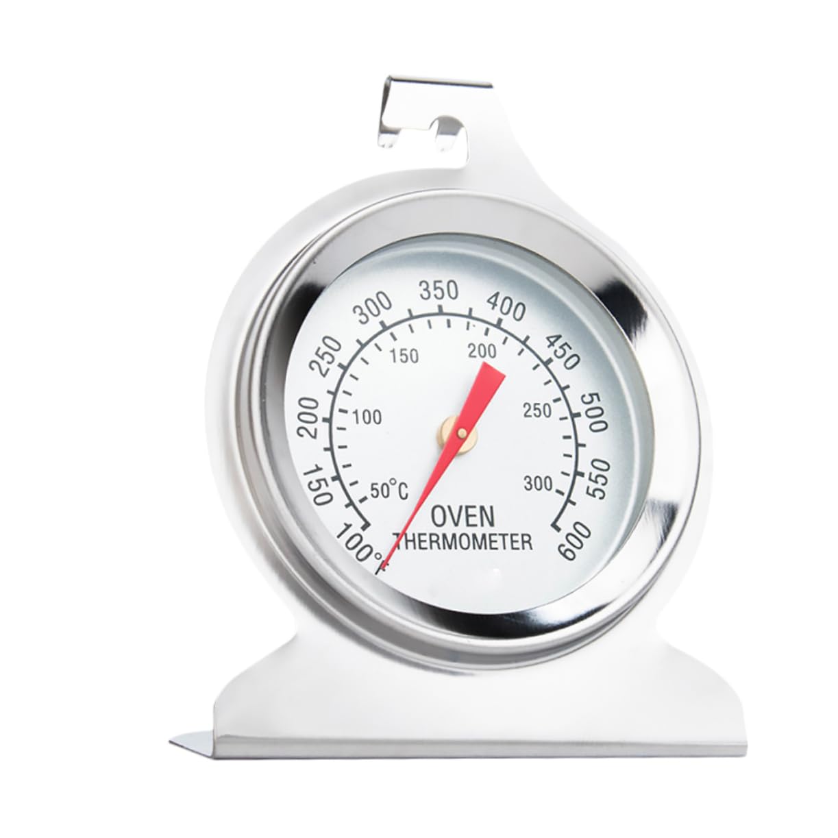 Mikinona Home Kitchen Meat Thermometer Stainless Steel Dial Oven Thermometer with Read Range Lightweight Portable for Baking Cooking BBQ and Food Preparation