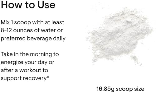 Miniatura 3 de THORNE - Colágeno Fit - Polvo de péptidos de colágeno sin sabor con ribósido de nicotinamida - 0.53 oz de péptidos de colágeno y 0.49 oz de proteína