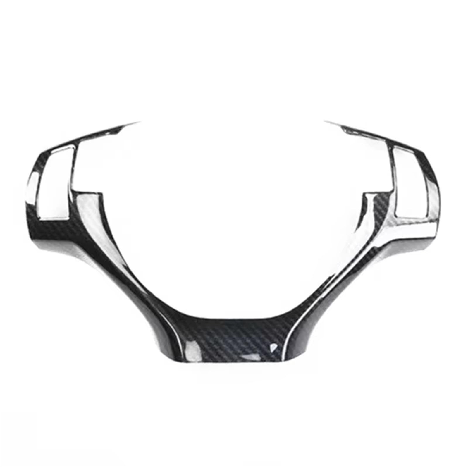 Trim Sticker Accessories Car Steering Wheel Trim Stickers Interior Moldings for Lexus ES 2013 2014 Car Interior Decoration(White)