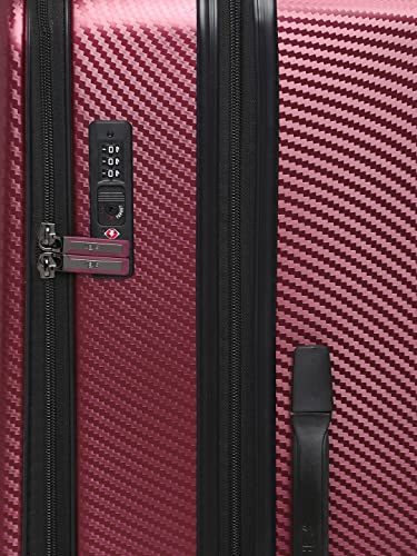 Image of Heys EZ Access 2.0 Range Burgundy Color Hard Large Luggage
