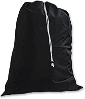 Vista 16 de Bolsa de lavandería grande morada con cordón y cierre de bloqueo