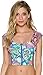 Maaji Women's Lavender Fairy Moss Crop Bikini Top