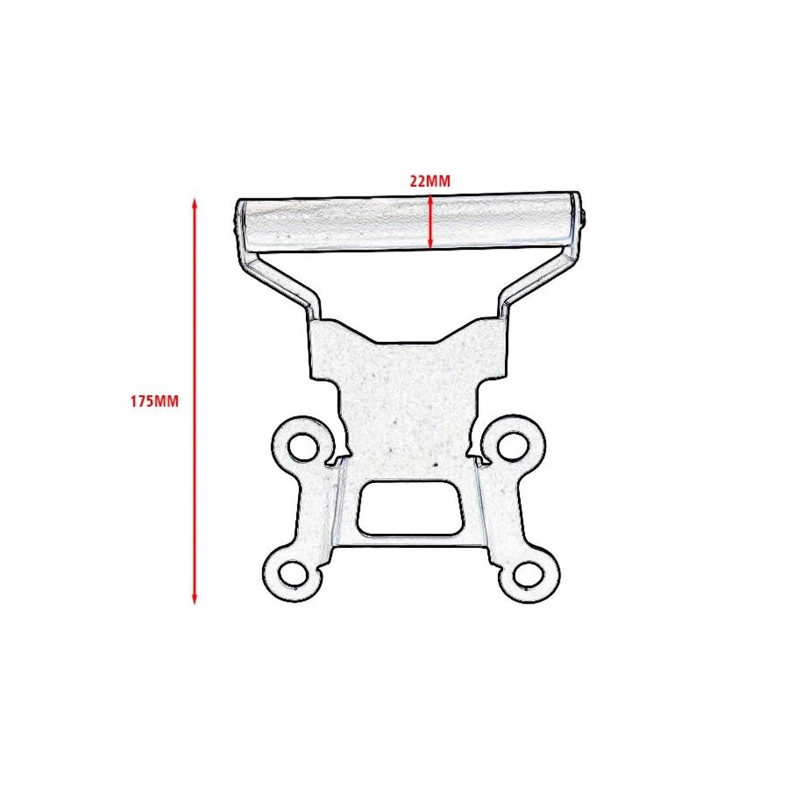 Navigation Mount Replacement Per VOGE Per Valico Per DS525X DS625X DSX625 2023-2025 Moto DSX Del Telefono Mobile GPS Piastra Staffa Supporto Basamento