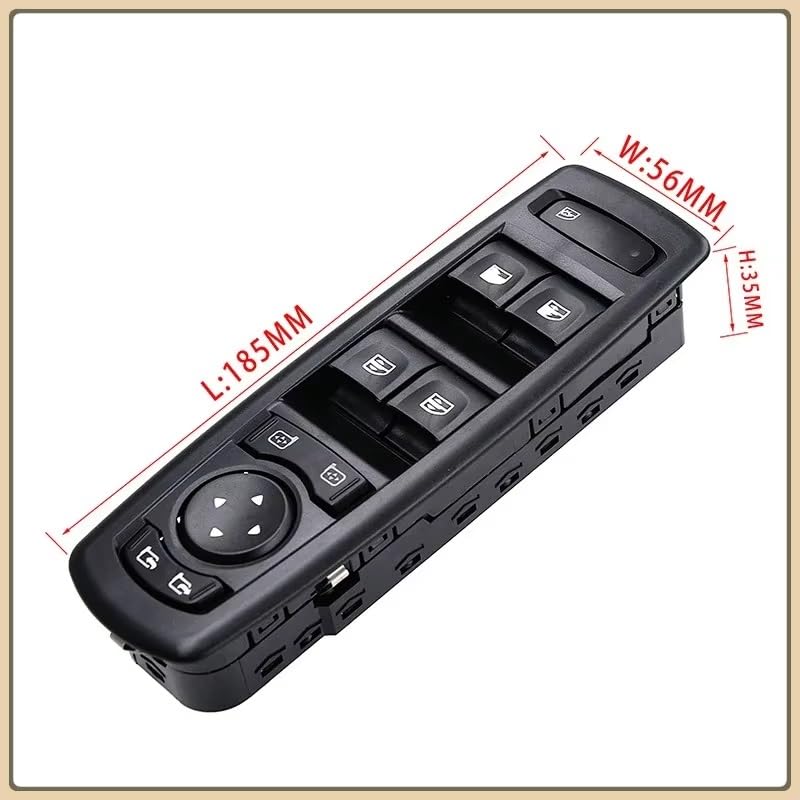 Bouton lève vitre Mégane 3 pour réparer la commande de vitre électrique gauche