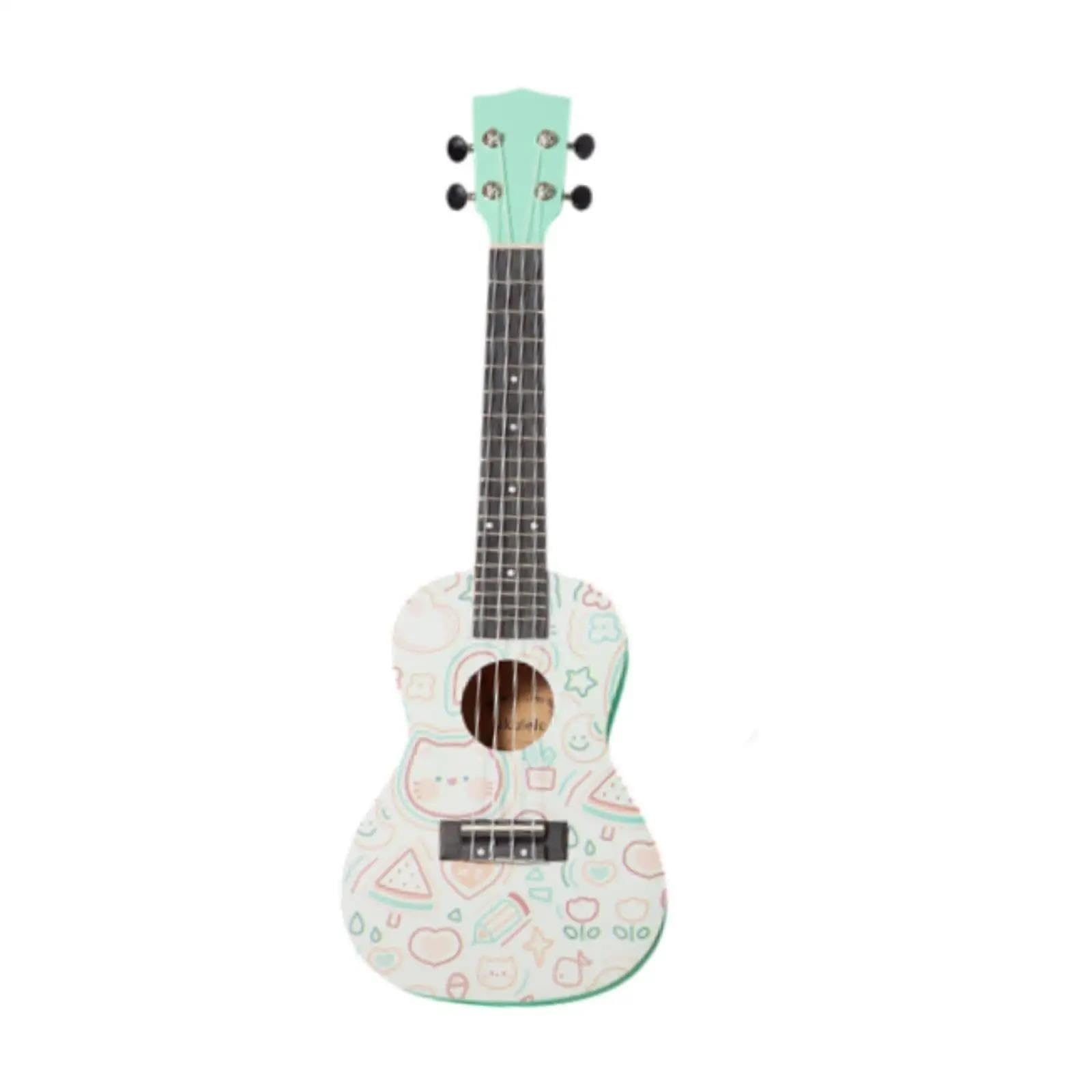 Ukulele Per Principianti Ukulele In Legno Per Principianti Di Piccole Dimensioni Portatile Perfetto Per I(3)