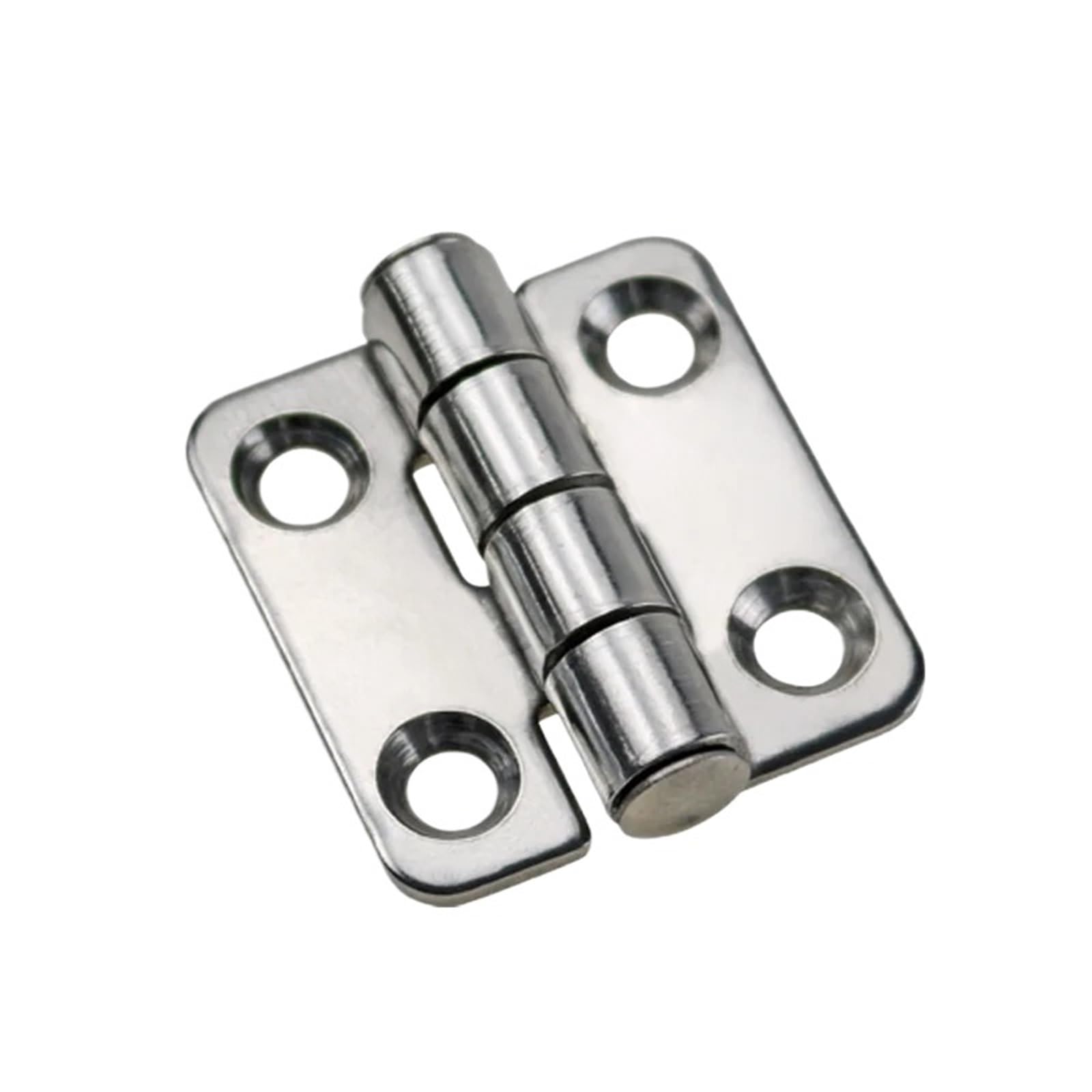 1 pz Cerniera a farfalla in acciaio inossidabile for porta di armadietto for attrezzature meccaniche industriali, ispessita(B)