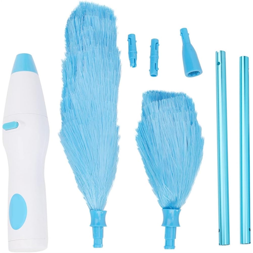 CTRLZS Large Handle Dust Duster 360 Degree Rotatable Dust Collector Household Electric Dust Cleaning Brush
