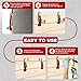 Siding Installation Tools, Siding Mounting Kit, Compatible with 5/16-Inch Fiber Cement, Lap Side Gauge/Clamps with Adjustable Reveals (Red)