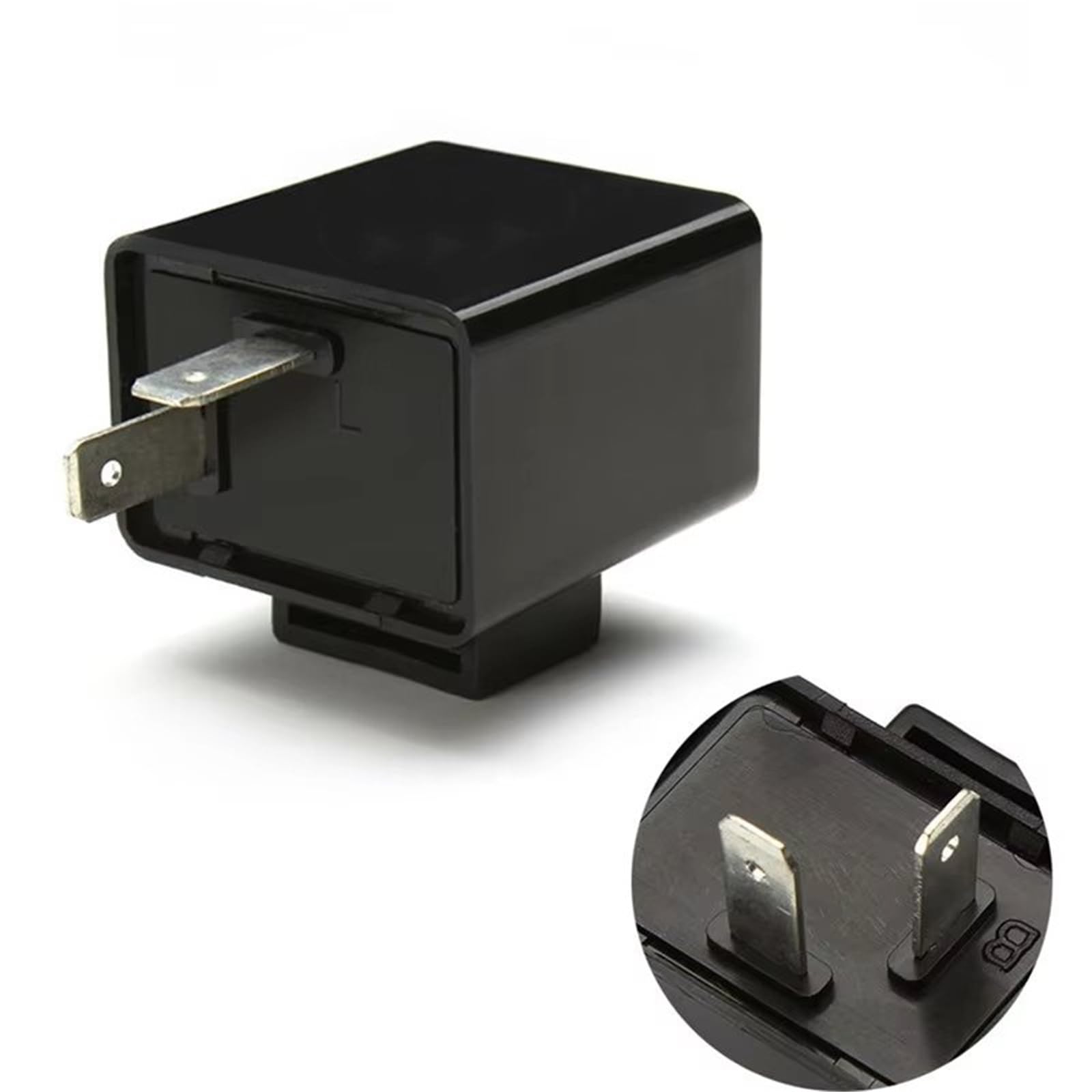 10PCS Moto Relè Lampeggiatore 2PIN 12V Elettronico Regolabile Freauency Indicatore Di Direzione 150W Modulo