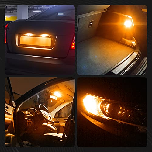 Bulbo LED BA9 BA9S 1200LM CANBUS para auto 2 unidades miniatura 7