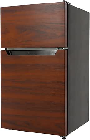 2ドア冷蔵庫 87L 直冷式 (ウッド)商品画像