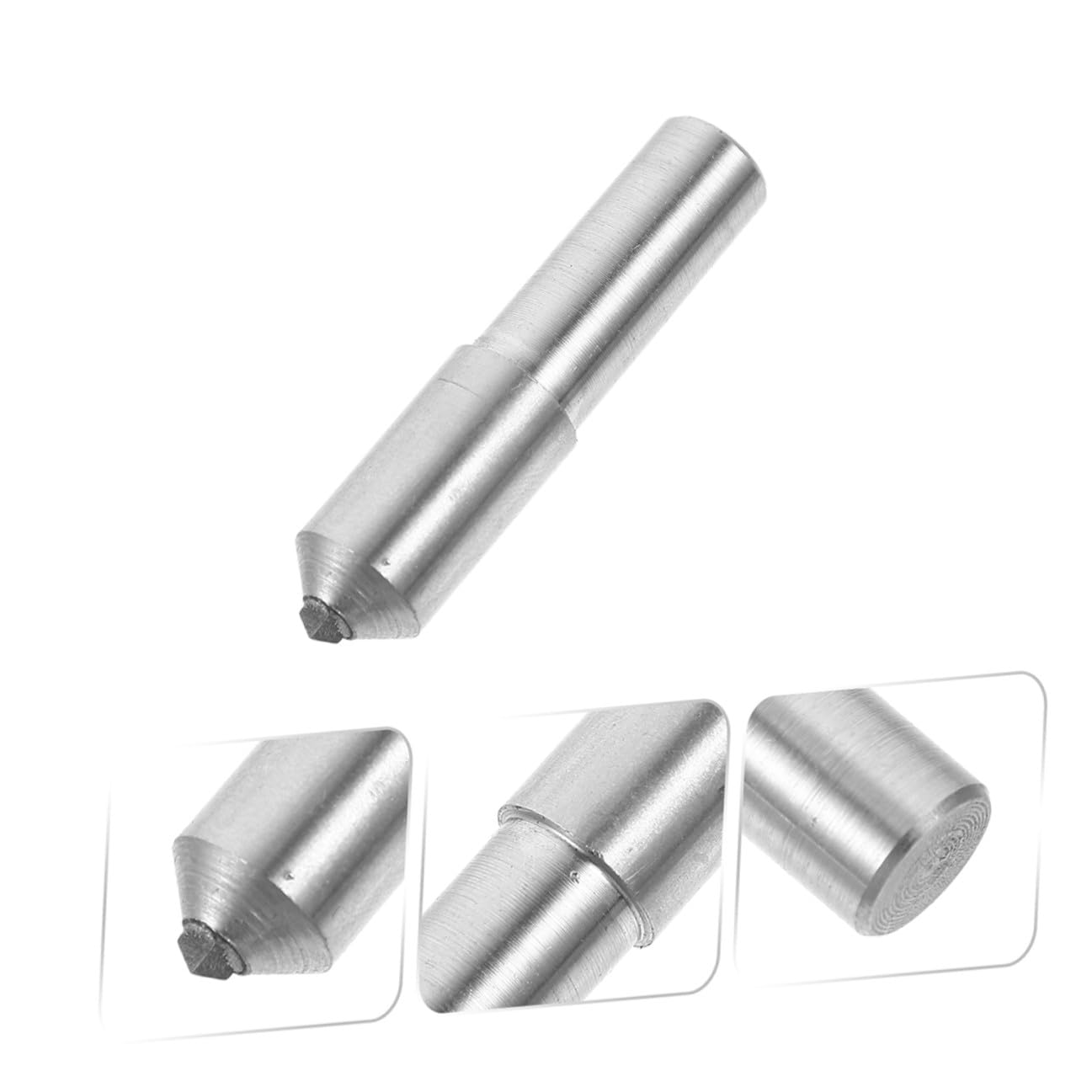 POPETPOP Dresseur de Meule Durabilité Exceptionnelle Efficacité de Coupe Améliorée Diamant en Alliage D'aluminium Argenté et Outil de Meulage Précis