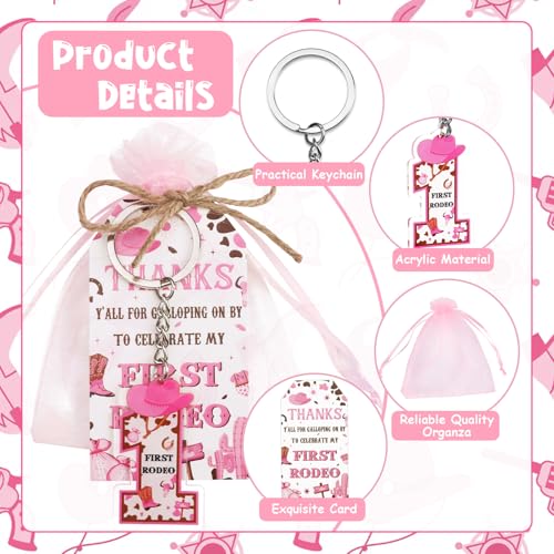 Image of Party Favors Theme Baby-Shower Keychain Set