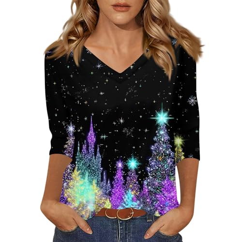 Weihnachtspulli Led Damen Weihnachtspullover mit Beleuchtung Lustiges...