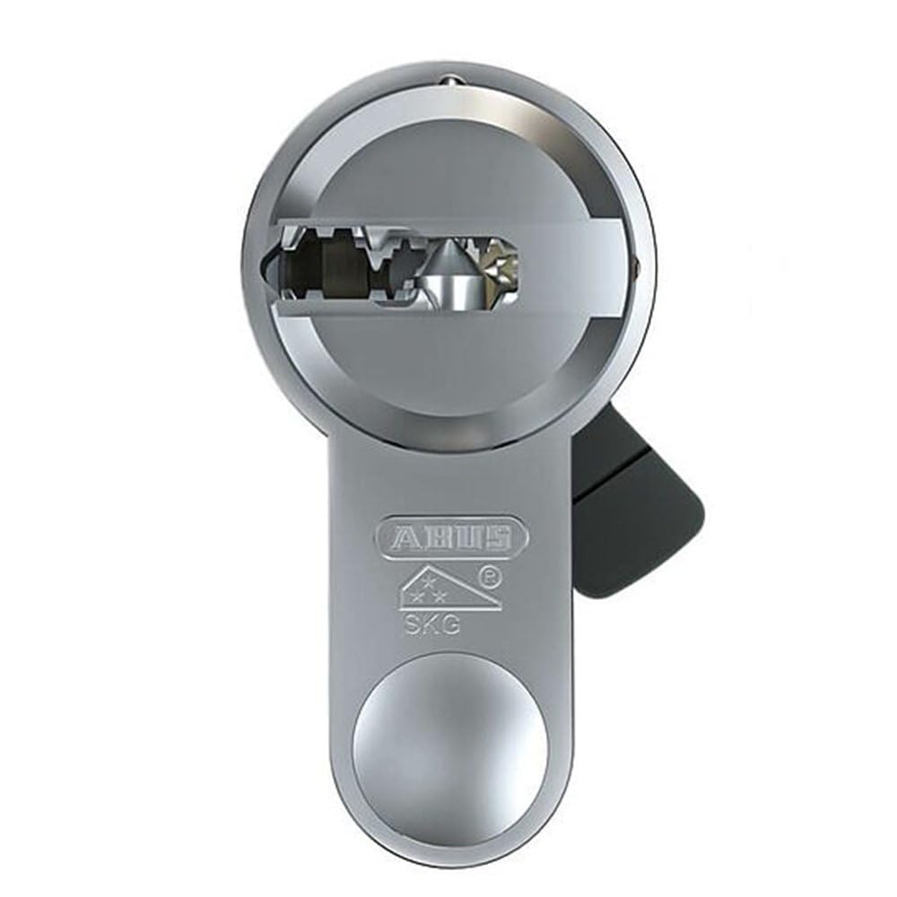 ABUS Bravus.2500 MX Magnet Doppelzylinder 30|30 | Sicherheitszylinder mit Magnet-Technologie | Höchster Kopierschutz | Patentschutz bis 2038 | 5 Schlüssel + Sicherungskarte | Einzelschließend