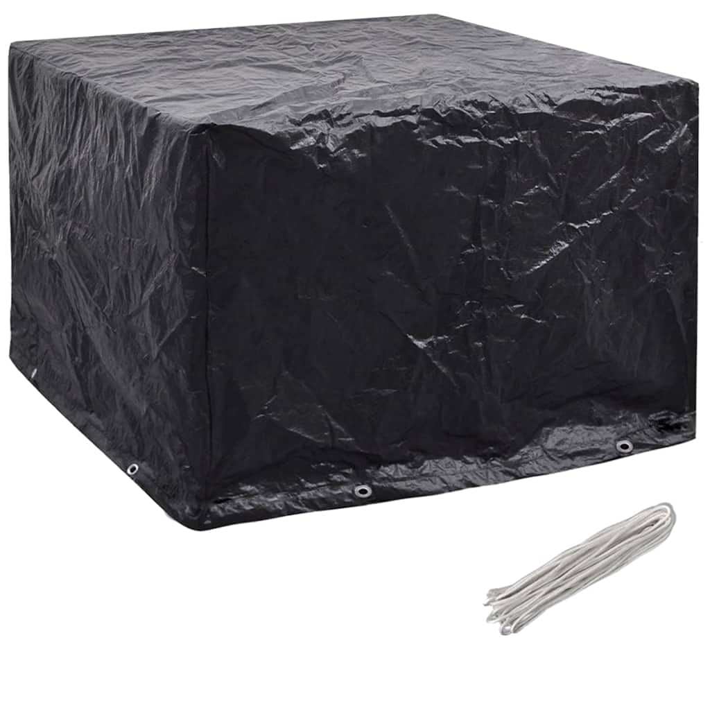 Akcesoria do mebli ogrodowych, pokrowce na meble ogrodowe, 2 szt., 8 oczek, 122 x 112 x 98 cm, meble
