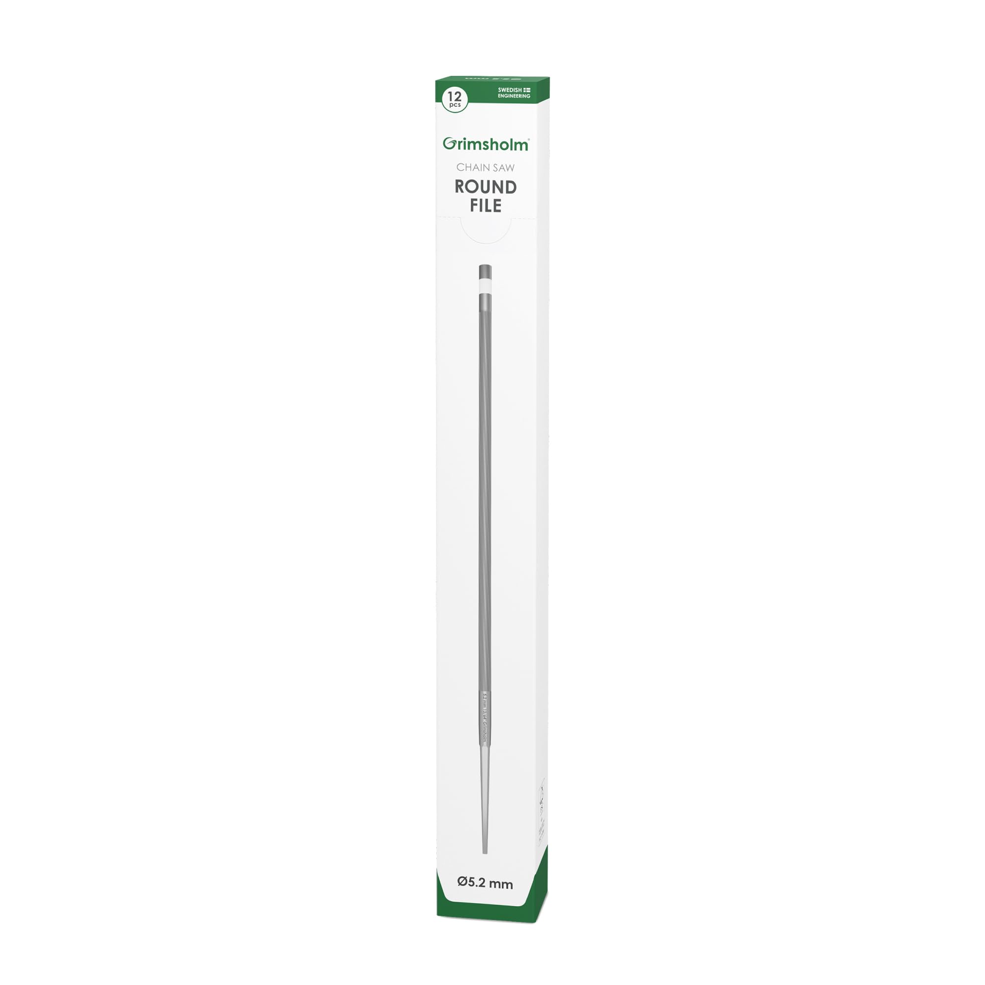 Premium Cut Round File 5.2 mm Pack of 12