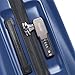 DELSEY PARIS Cactus Hardside Luggage with Spinner Wheels, Navy, Carry-On 19 Inch