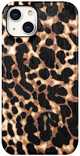 Coque iPhone 13 Mini 5,4 pouces motif léopard, protection cuir et microfibre 2021