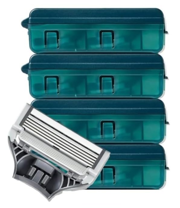 Razor Blade Refills Harry Razor Blade Refills 8 Count Sharper 5-Blade Close and Comfortable Shave - Compatible