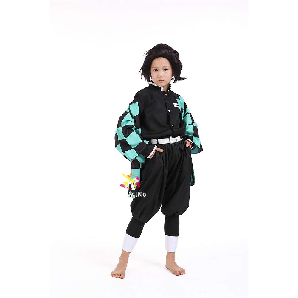 Amazon.co.jp: ASINKING 子供用 鬼滅の刃 竈門炭治郎 子供服