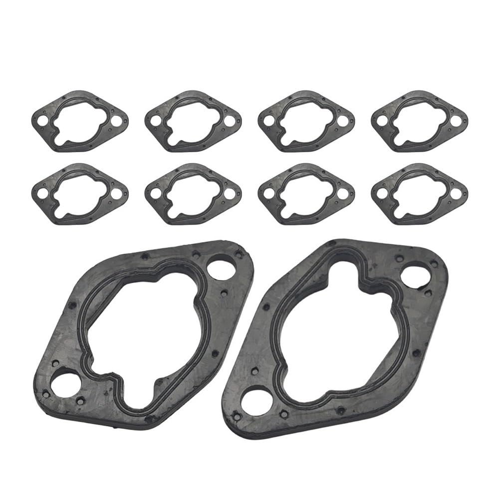 Lot de 12 joints d'espacement carburateur pour tondeuse et moteur GX120 GX160