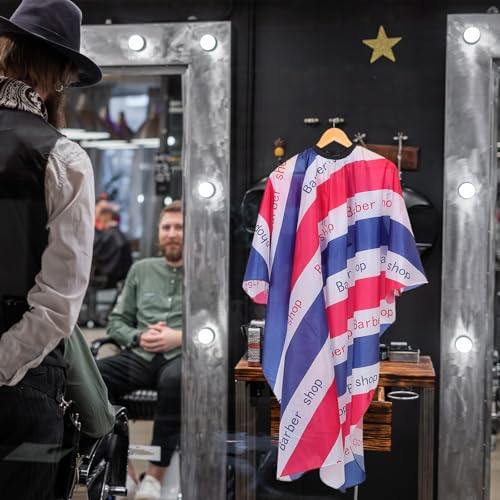 Alipis Capa Reutilizable para Corte de Cabello para Salón y Uso Doméstico, Delantal Grande para Estilismo con Cierre de Broches, Profesional para Peluquería miniatura 7