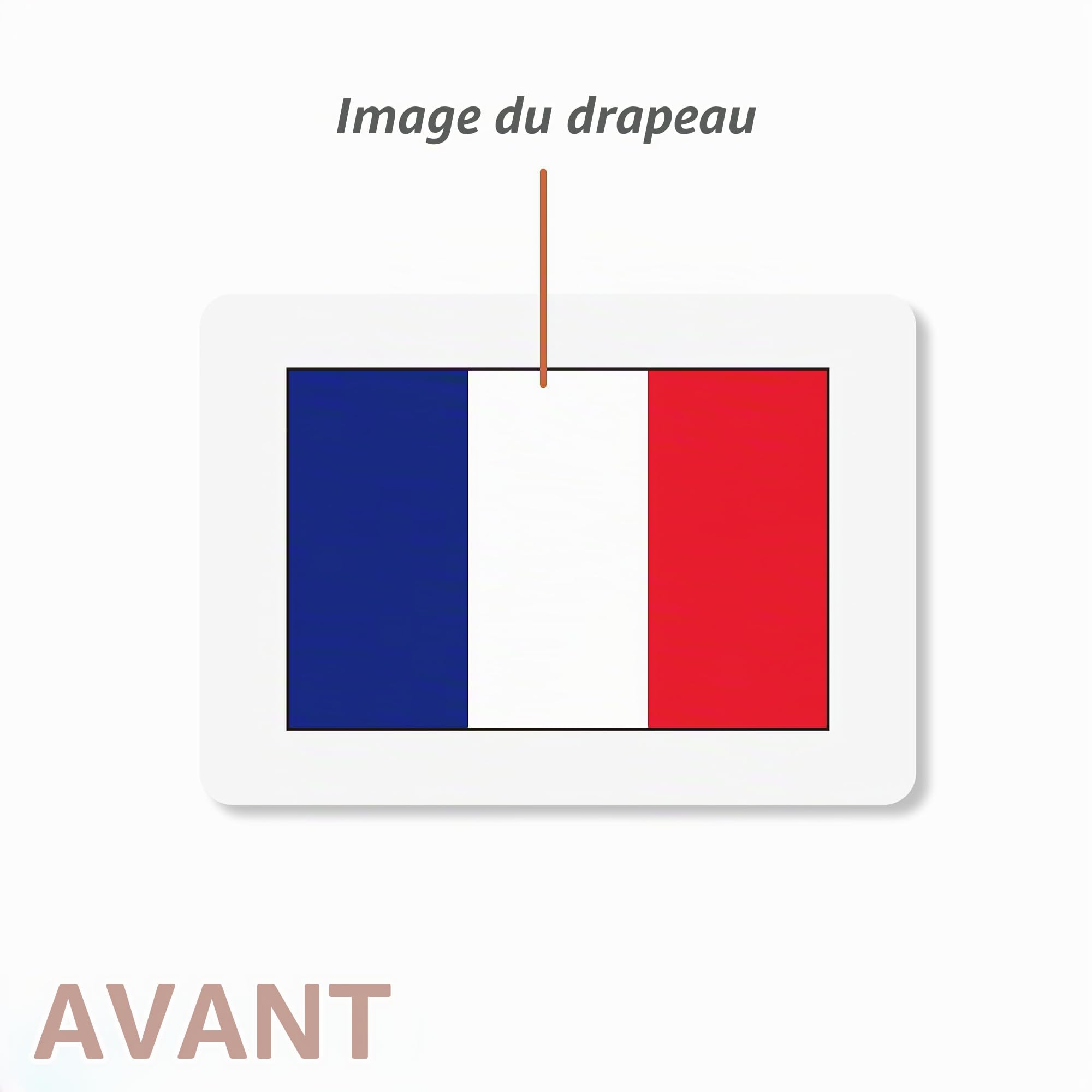 Collection de cartes éducatives avec drapeaux de pays (ensemble complet de qualité supérieure)