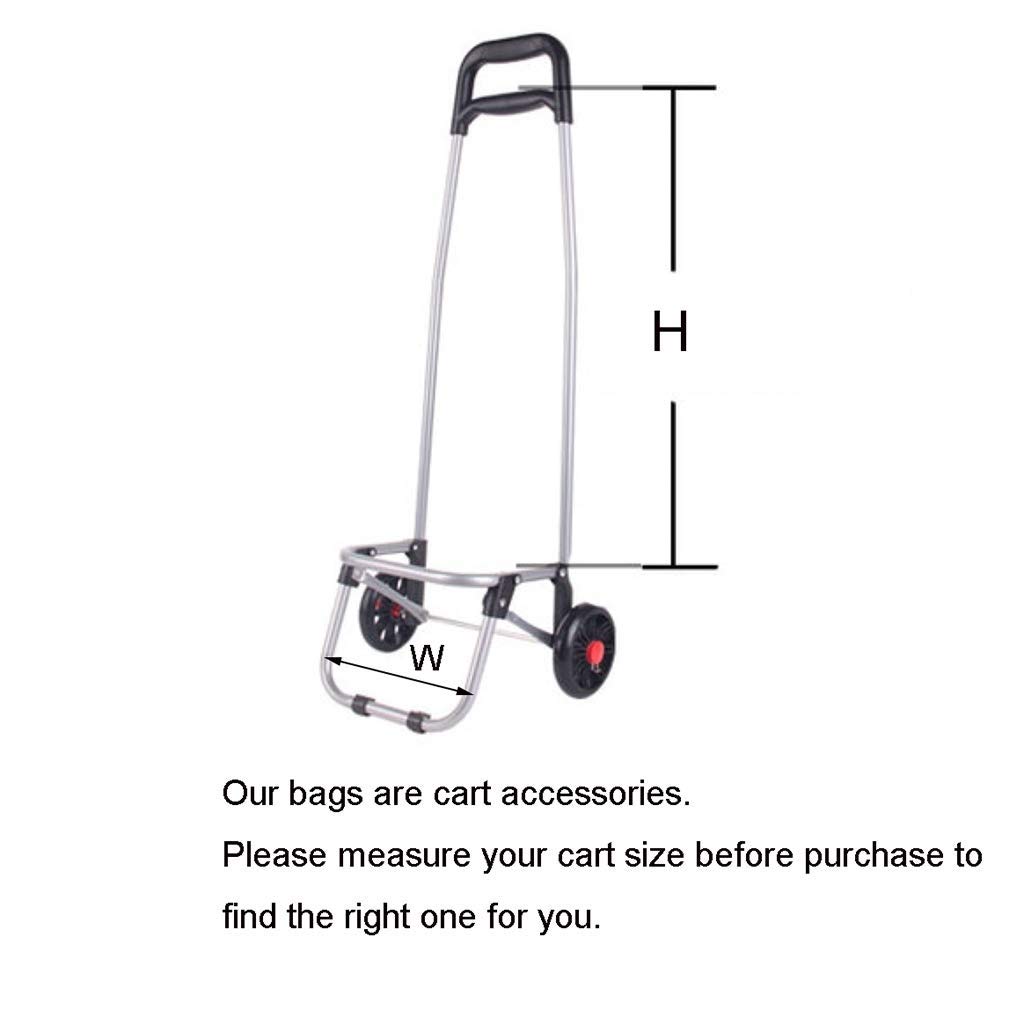Shopping Trolley Shopping Trolley Replacement Bag,Shopping Cart Bag,Spare for Trolley Bag,Fitting for Shopping Trolley-40L