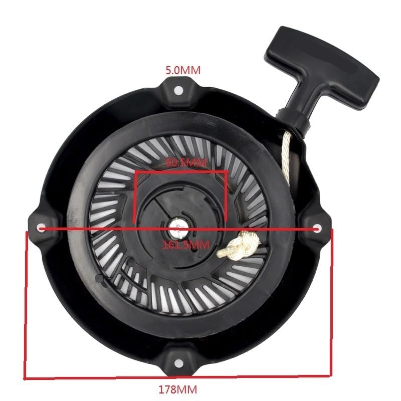 Démarreur à tirette cassé ? Lanceur à recul Briggs WP1550 - 3