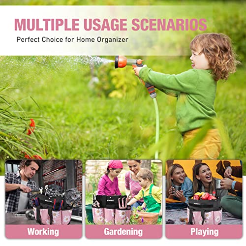 Tijeras de podar WORKPRO con bolsa de jardinería rosa miniatura 6