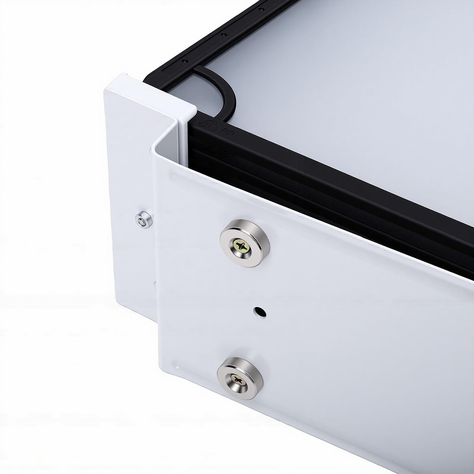 Porta Cartelli Magnetici, Cartelle Sospese con Tasche Integrate e Fondo Espandibile per L'archiviazione di Documenti da Ufficio (Supporto magnetico)