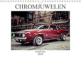  Chromjuwelen von Michael Jaster (Wandkalender 2019 DIN A4 quer): Wunderschöne klassische Fahrzeuge aus dem letzten Jahrhundert (Monatskalender, 14 Seiten ) (CALVENDO Mobilitaet)