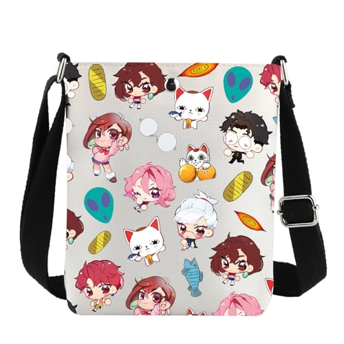 G2TUP Anime Crossbody Bag Momo & Okarun & Granny Gifts Kintama Gifts DDD Manga Shoulder Bag