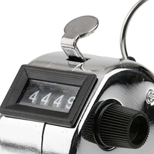 Image of Lista 4 Digits Hand Held Tally Counter Numbers Clicker