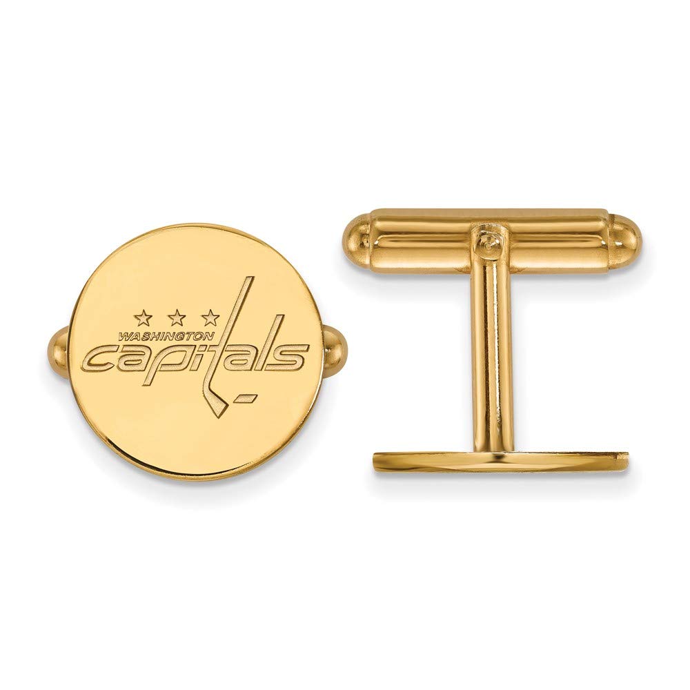 Washington Capitals Cufflinks (14k Yellow Gold)
