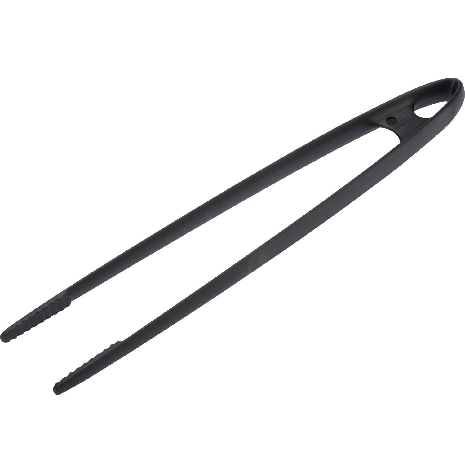 Westmark Pęseta do smażenia i serwowania, szczypce do grilla, wysokie temperatury do 270°C, tworzywo sztuczne, długość: 29 cm, Gentle-Plus, czarna, 13692275