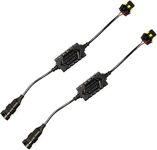 HIKARI Pair LED Conversion Kit Headlight Canbus Resistor Error Free Anti Flickering Resistor Decoder-9005/9006/9012