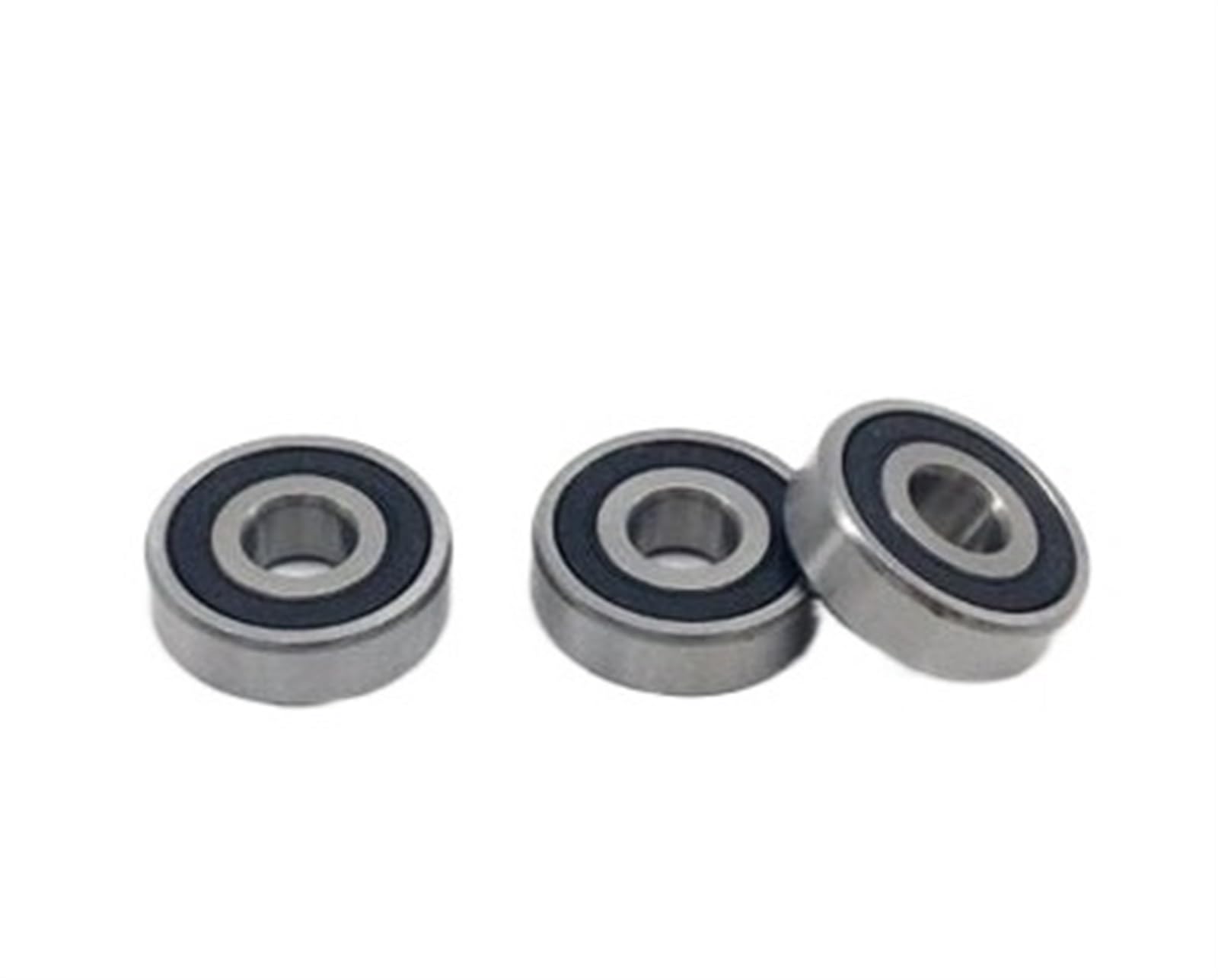 VSPPJYFG Bimetal Seal Shield Micro deep Groove Bearing 4PCS 6200-2RS 10X30X9mm Deep Groove Ball Bearings