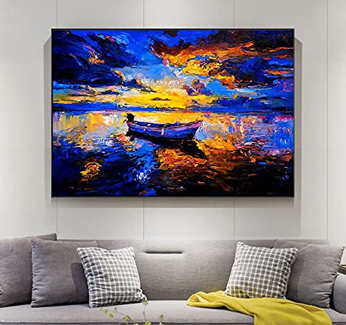 Kit diamond painting de grand salon avec broderie diamant 5D format XXL pour décoration murale