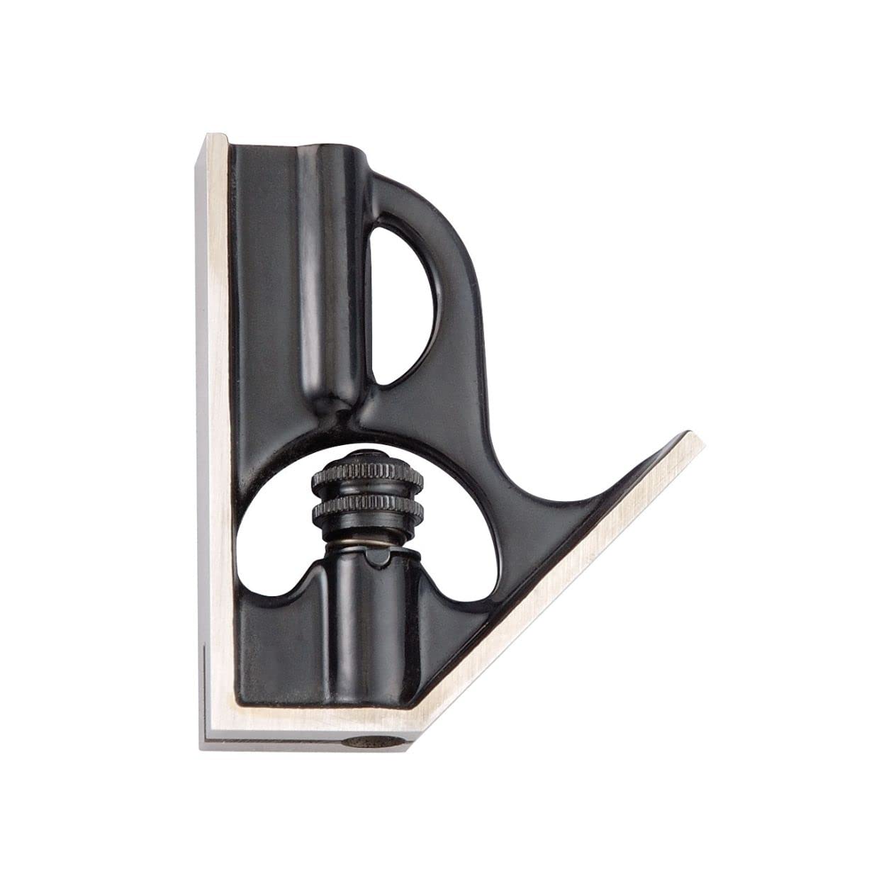 Starrett Square Head Only for 4" Combination Squares - Ideal for Woodworking and Metalworking - Smooth Finished, Forged, and Hardened Steel Center Head - H33-4
